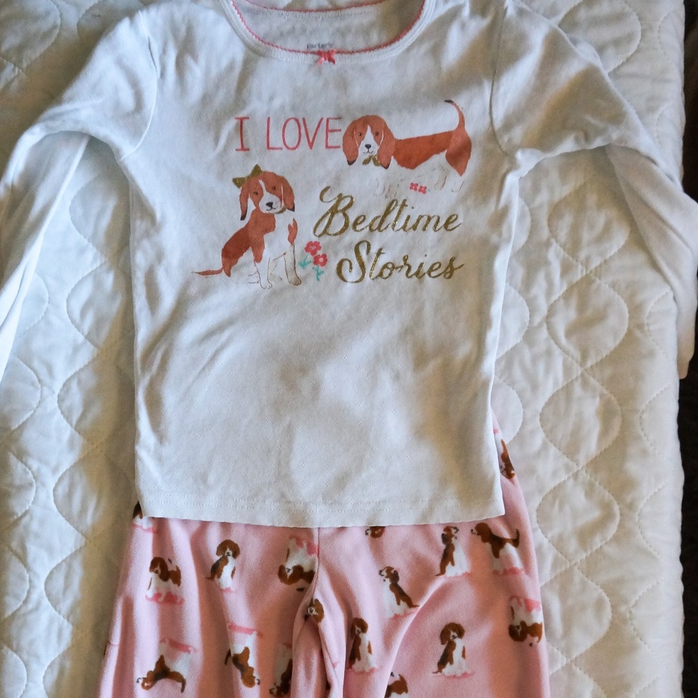SZ 6 Carter's Beagle PJ Set